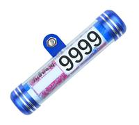 Motorcycle Disc Tube Holder - 8" Registration Cylinder, Waterproof Safe | Control Tax Document Storage Bag for Motorcycle License Paper Riding Gear Outdoor Protection Accessories