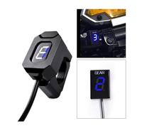 Motorcycle Display Shift Lever Sensor Motorcycle Digital Meter Motorbike 1-6 Level Gear Indicator For For Grizzly ATV All Years 2000-2018 Accessories