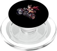 Motorcycle Dogs Fearless Ride Fun PopSockets PopGrip for MagSafe