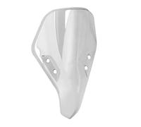 Motorcycle Double Bubble Windscreen Windshield Visor For CFMOTO 250 300 SR 250SR 300SR MY22 Wind Shield Screen Protector Wind Deflector Windshield Windscreen(WHITE)