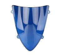 Motorcycle Double Bubble Windshield Deflectors Protector WindScreen For Kawasaki For Ninja 250 250R EX250 2008-2012 Windshield Screen Visor(BLUE)