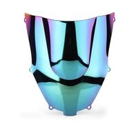 Motorcycle Double Bubble Windshield Windscreen For For Ninja ZX9R 2000 2001 2002 2003 Protective Cover(Deep-Iridium)