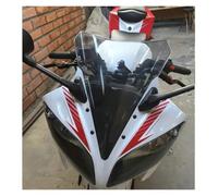 Motorcycle Double Bubble Windshield Windscreen Screen For 2014 2015 2016 For Yam&aha YZF-R15 YZF R15 R 15 V1.0 V2.0 Smoke Iridium Front Deflectorss Flyscreen