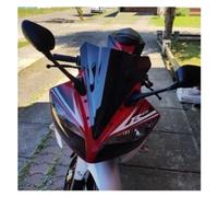 Motorcycle Double Bubble Windshield Windscreen Screen For 2014 2015 2016 For Yam&aha YZF-R15 YZF R15 R 15 V1.0 V2.0 Smoke Iridium Front Deflectorss Flyscreen