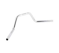 Motorcycle Drag Handlebars 22mm Universal Steel Flat Bar Retro Style for CG125 Modified Street Bikes Black 720mm