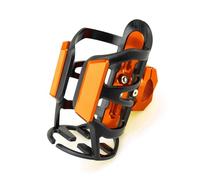 Motorcycle Drink Holder Motorcycle Water Bottle Drink Cup For Royal For Enfield For Bullet For Meteor For Classic 350 500 For Interceptor 650 For Continental GT 535 For Himalayan 411 400(Orange)