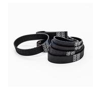 Motorcycle Drive Belt 2GT Timing Belt Rubber Width 6/9/10/15mm Perimeter=98 100 102 104 106 108 110 112 114 116 118 120 122 124 126 128mm Pitch 2mm(126mm-2GT 63T,6mm)