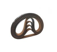 Motorcycle drive belt 5pcs S2M292 S2M296 S2M300 S2M302 S2M304 G Motor Tools Sander Treadmill Pulley Circular Teeth Rubber Belt Drive belt(6mm,S2M296)