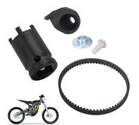 Motorcycle Drive Belt Kit,Belt Drive+Swing Arm Removal Tool+Anti-Collision Tool Accessories Removal Tool for Sur-Ron Light Bee S/X Electric Dirt Bike