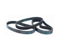 Motorcycle Drive Belt S2M Timing Belt Rubber Transmission Closed Loop Width 4~20mm Perimeter 110 112 114 116 118 120 122 124 126 128mm 2M CNC Drive(S2M 126mm,9mm)