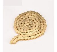 Motorcycle Drive Chain, Motorcycle Oil Seal O-Ring Chain Multiple Sizes Multicolor(116l Gold)