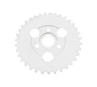 Motorcycle Drive Sprocket Chain Compatible With Various Models Iron Construction Easy Installation Spare Part Compatible with Motorcycles(420 37T)