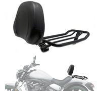 Motorcycle Driver Backrest Sissy Bar Pad,Detachable Driver Backrest Pad w/Mounting Kit,Removable Stabe Balance Practical Rider Backrest Mount Universal,for K-awasaki Vulcan S 650 2015-2023