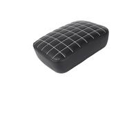 Motorcycle Driver Passenger Seat Two Up Black Rear Passenger Cushion 8 Suction Cups Pillion Pad For Seat For Dyna For Sportster For Touring XL 883 1200