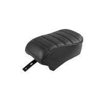 Motorcycle Driver Passenger Seat Two Up Motorcycle Black Rear Passenger For Seat Pillion Cushion PU For Sportster For Iron 883 XL883N 2016-2022