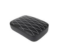 Motorcycle Driver Passenger Seat Two Up Universal Motorcycle Black Suction Cup Rear Pillion Passenger Pad For Seat For 883 1200 48 For Dyna For Sportster