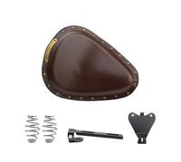 Motorcycle Driver Passenger Seat Two Up Universal Motorcycle Solo For Seat Vintage Cushion Parts For Softail For Chopper For Saddle