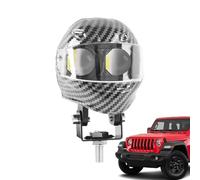 Motorcycle Driving Lights - Helmet-Style LED Motorcycle Spotlight - Motorbike Driving Spotlight - for Scooter ATV Offroad Dirt Street Riding