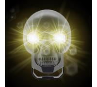Motorcycle Driving Lights | Skull-Shaped LED Passing Light | Bright Auxiliary Light & Work Lights, Led Driving Light for Offroad Truck 12V 24V 48V