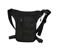 Motorcycle Drop Leg Bag,Thigh Bag Men Waist Bag Fanny Pack Adjustable Strap Portable Thigh Decor Hip Pouch Drop Leg for Running Riding Travel Fishing(Black)