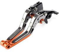 Motorcycle Drum Brake Lever for Duke125 for Duke200 for Duke390, Adjustable and Foldable Extended Brake Clutch, Reservoir Lever 2014-2020,Motorcycle Brake Clutch