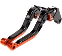 Motorcycle Drum Brake Lever for Duke125 for Duke200 for Duke390, Adjustable and Foldable Extended Brake Clutch, Reservoir Lever 2014-2020,Motorcycle Brake Clutch