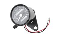 Motorcycle Dual Odometer Mechanical Tachometer LED Night Backlight Universal Accessories