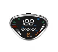 Motorcycle Dual Odometer Speedometer Gauge For HON&DA DAX70 CT50 for Jialing70 Motorcycle Meter Digital Lcd Speedometer Odometer Tachometer Display