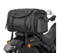 Motorcycle Dual Side Pannier Motorcycle Tail Bag 60L Expandable Back Seat Waterproof Travel Luggage Top Universal for BMW for R1250GS for R1200GS