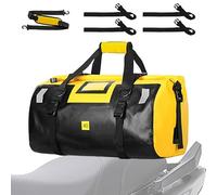 Motorcycle Duffel Bag, Waterproof Motorcycle Bag,40L Large Motorcycle Tail Dry Backpack | Dry Bags with Reflective Strips, Saddle Bags for Motorcycle Travel