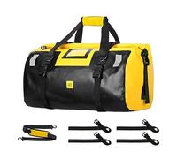 Motorcycle Duffel Bag,Waterproof Motorcycle Bag | Large Rear Dry Backpack for 40L Motorcycle - Outdoor Travel Luggage with Reflective Strips, Dry Duffle Bag for