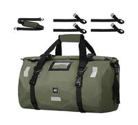 Motorcycle Duffle Bag | 40L Waterproof Dry Backpack | Reflective Strips Outdoor Travel Luggage, Versatile Saddle Bags for Traveling, Camping, Kayaking