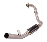 Motorcycle Durable Decorative Accessories Exhaust Muffler Front Link Pipe For Benelli For Leoncino 250 TRK251