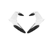 Motorcycle dynamic wing Motorcycle Fairing Fixed Wind Wing Spoiler Parts Pneumatic Kit For Kawasaki ZX10R ZX-10R 2021-2025 Aerodynamic wing(Transparent)