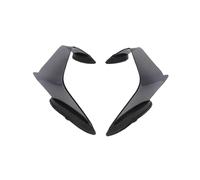 Motorcycle dynamic wing Motorcycle Fairing Fixed Wind Wing Spoiler Parts Pneumatic Kit For Kawasaki ZX10R ZX-10R 2021-2025 Aerodynamic wing(Titanium)