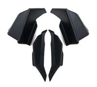Motorcycle Dynamic Winglet Aerodynamic Body Winglets Fairing Spoiler For ADV160 2022-2024 Styling Decorative(Black)