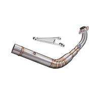 Motorcycle Elbow Full Exhaust System Slip On Front Link Pipe Connect 51mm Muffler For Yamaha Cygnus Gryphus 4v