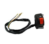 Motorcycle Electric Bike Ignition Switch Motorcycle Switch Universal 7/8inch 22mm Handlebar Flashing Fog Headlight Horn Start Kill ON OFF Button 12V