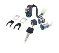 Motorcycle Electric Ignition Switch Lock For Dio 50 AF17 AF18 4-Wire Complete Ignition Lock Set Motorcycle Key Switch Seat Locks