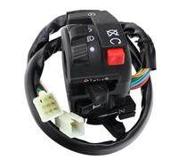 Motorcycle Electric Start Switch Horn Turn Signals Indicator Switch Far Near Light Button Motorcycle Handlebar Switch Button Assembly Handlebar switch button