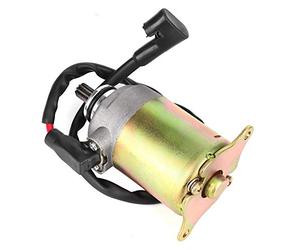 Motorcycle Electric Starter Motor Assy for GY6 125cc 150cc Scooter ATV Go - Kart, Direct Replacement Starter Motor with Reliable Heat Dissipation and OEM Fit