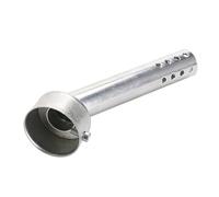 motorcycle End Pipes 48mm Motorcycle Exhaust Muffler | Baffle End Can Silencer Elbow Pipe