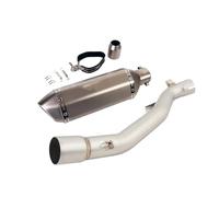 motorcycle End Pipes For HONDA VFR1200X Crosstourer | Motorcycle Exhaust System Middle Link Pipe With Stainless Steel(D)