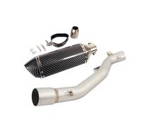 motorcycle End Pipes For HONDA VFR1200X Crosstourer | Motorcycle Exhaust System Middle Link Pipe With Stainless Steel(E)