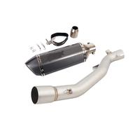 motorcycle End Pipes For HONDA VFR1200X Crosstourer | Motorcycle Exhaust System Middle Link Pipe With Stainless Steel(A)