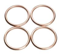 Motorcycle Engine Access Hose Gasket Compatible With VT600CD VLX Deluxe 98-07 VT600C 1991-2007 VTR250 InterGermain 1990 4 Pieces