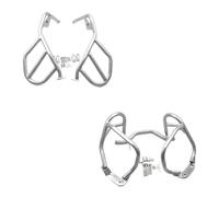 Motorcycle Engine Bumper Motorcycle Protection Bum Fit For BMW R1200GS 2008-2010 2011 2012 Motorcycle Upper Or Lower Engine Guard Crash Bar Bumper Stunt Cage Protection(Silver-1 Set)