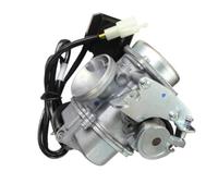 Motorcycle Engine Carb Compatible With WH100 Lead 100 4 Stroke 100cc PD20J Scooter ATV Carb Motorcycle Carburetor Engine Replacement Parts Accessories