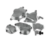 Motorcycle Engine Case Stator Clutch Cover Guards Crash Pad Frame Sliders Protector For S1000RR 2019-2021 For S1000XR 2020-2021 Moto Stator Cover(Gray)