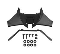 Motorcycle Engine Chassis For CB750 For HORNET CB 750 Downforce Naked Frontal Spoilers Winglet Aerodynamic Wing Deflector Beak Nose Cone Front Spoiler Belly Pan Lower Engine(Black)